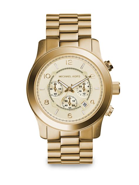 michael kors oversized square watch|Michael Kors runway chronograph.